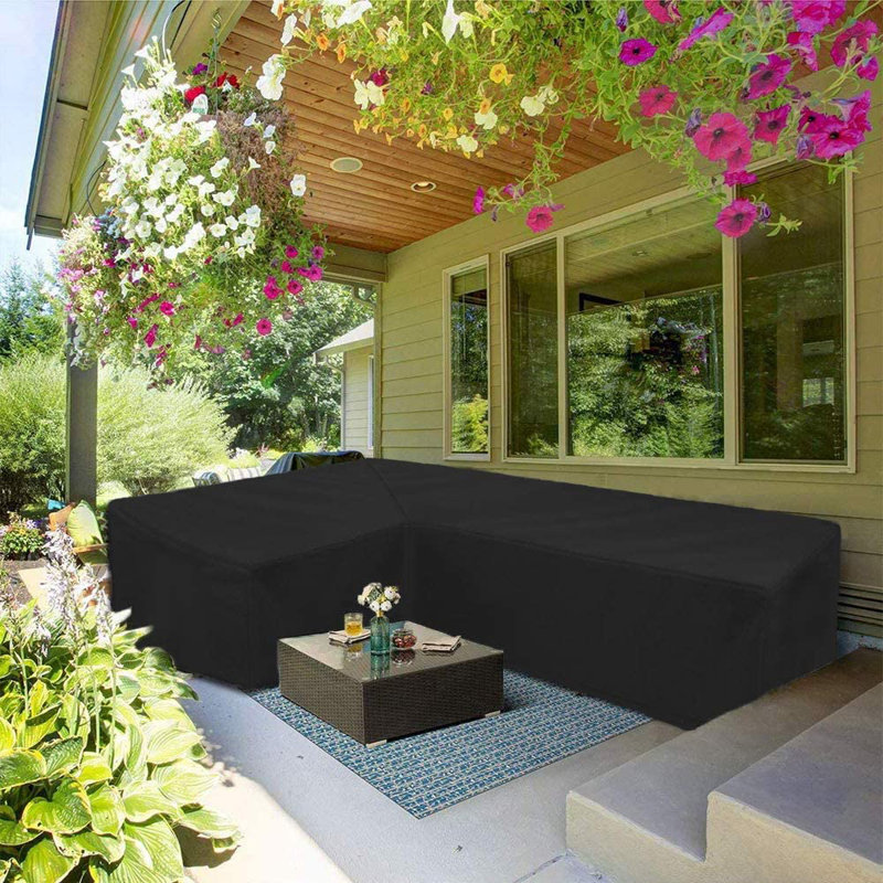 Housse modulaire de patio robuste, H 32 po x l 112,6 po x P 87,4 po