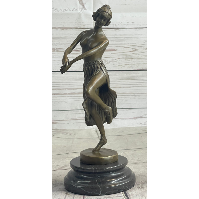 Figurine de danseuse de hula topless