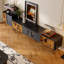 Meuble télé en bois de frêne de style français rétro-115736589