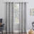 Cutlip Damask Draft Shield Fleece Insulated Single Curtain Panel-1208479318-1208479319