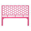 Honeycomb Wicker/Rattan Open-Frame Headboard-23007634-22972331