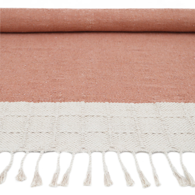 Kimberling Solid Colour Hand Woven 100cm X 150cm Area Rug