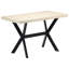 Candleick Mango Rectangular Wood Top Dining Table