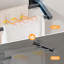 Porte-serviettes double en acier inoxydable 32 pouces SUS304-114376391