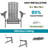 HDPE Folding Adirondack Chair With Cup Holder-454785600
