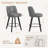 Condredge 35" H Upholstered Solid Wood Swivel Counter Stool-1268690627