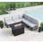 6 - Piece Outdoor Modular Sectional Set with Fire Table-585864251
