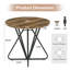 Metal Base Dining Table