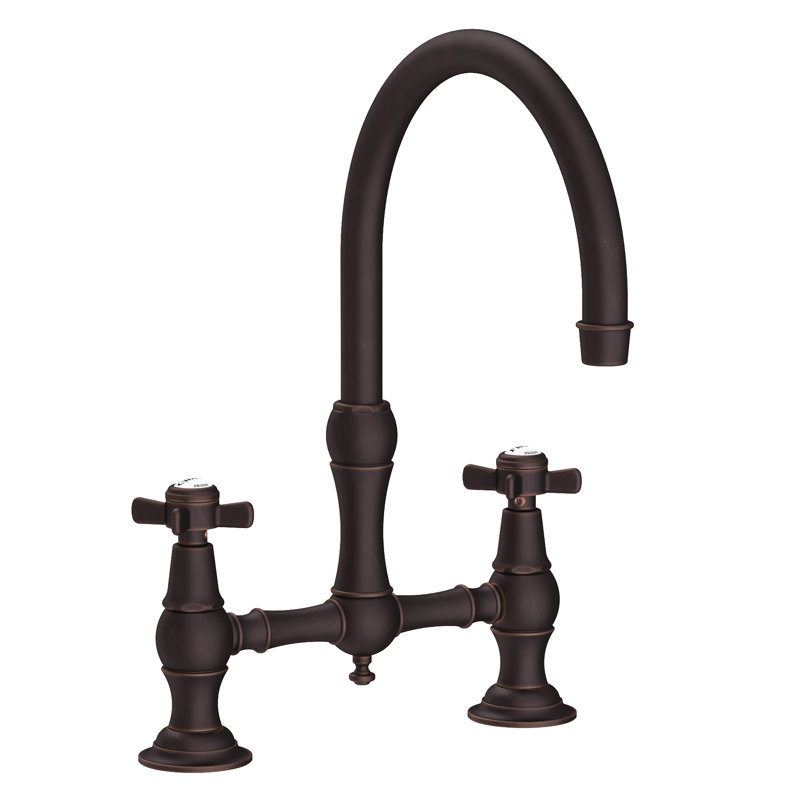 Fairfield Kitchen Bridge Faucet, Venetian Bronze