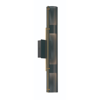1 lumière Westcliffe 23 po en noir