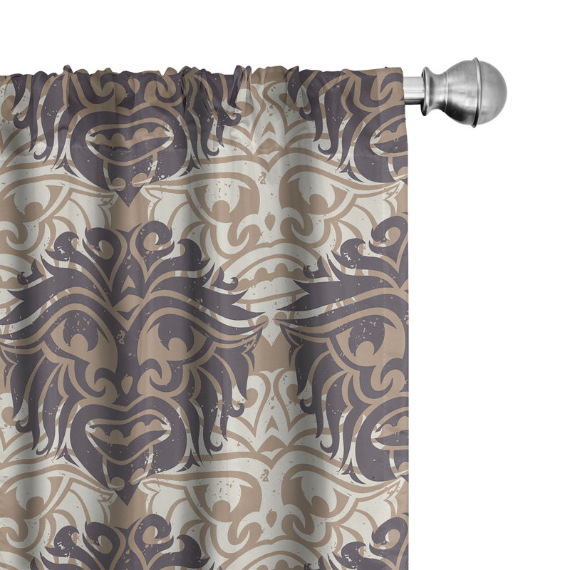 Semi Sheer Curtain Pair