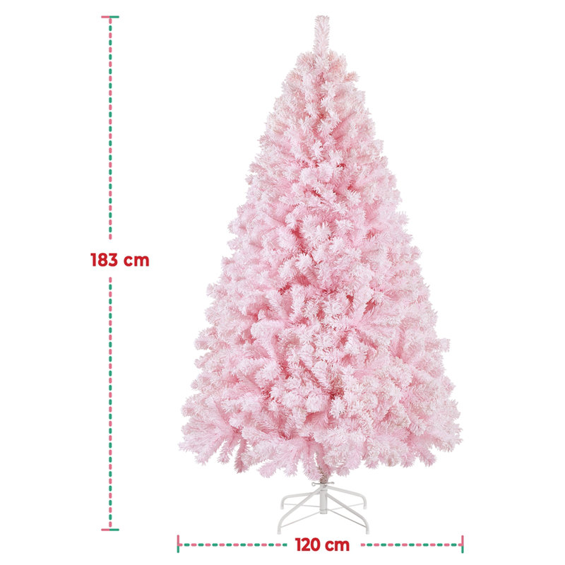 Artificial Fir Christmas Tree, 6 ft