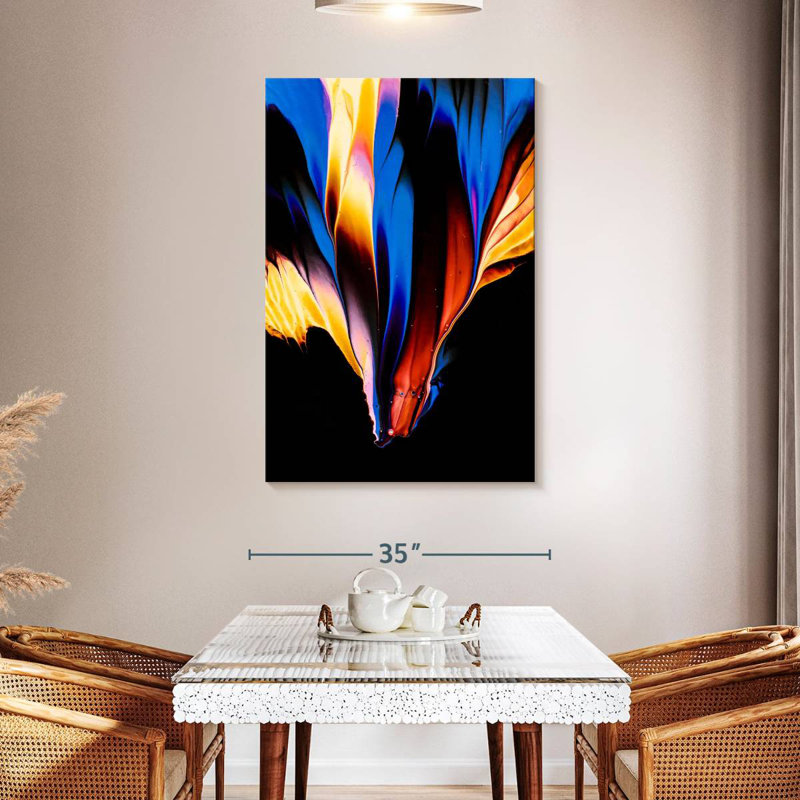 Avery Abstract Paint II, 48" H x 32" W