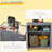 Outdoor Storage Cabinet With Shelf For Yard Tools Or Pool Accessories
