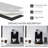 Dish Drying Mat: 17 x 31" - Lite Gray-124236803-124236795