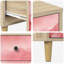 36cm W Engineered Wood Bedside Table