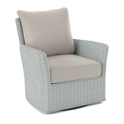 Lanai Upholstered Swivel Armchair