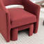 Fauteuil demi-tonneau avec repose-pieds Kyah-220945844