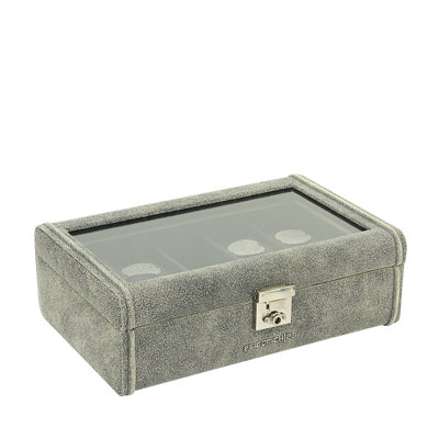 Cubano Leather Watch Box + Locking