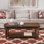Riverstone Rectangular Coffee Table With Casters