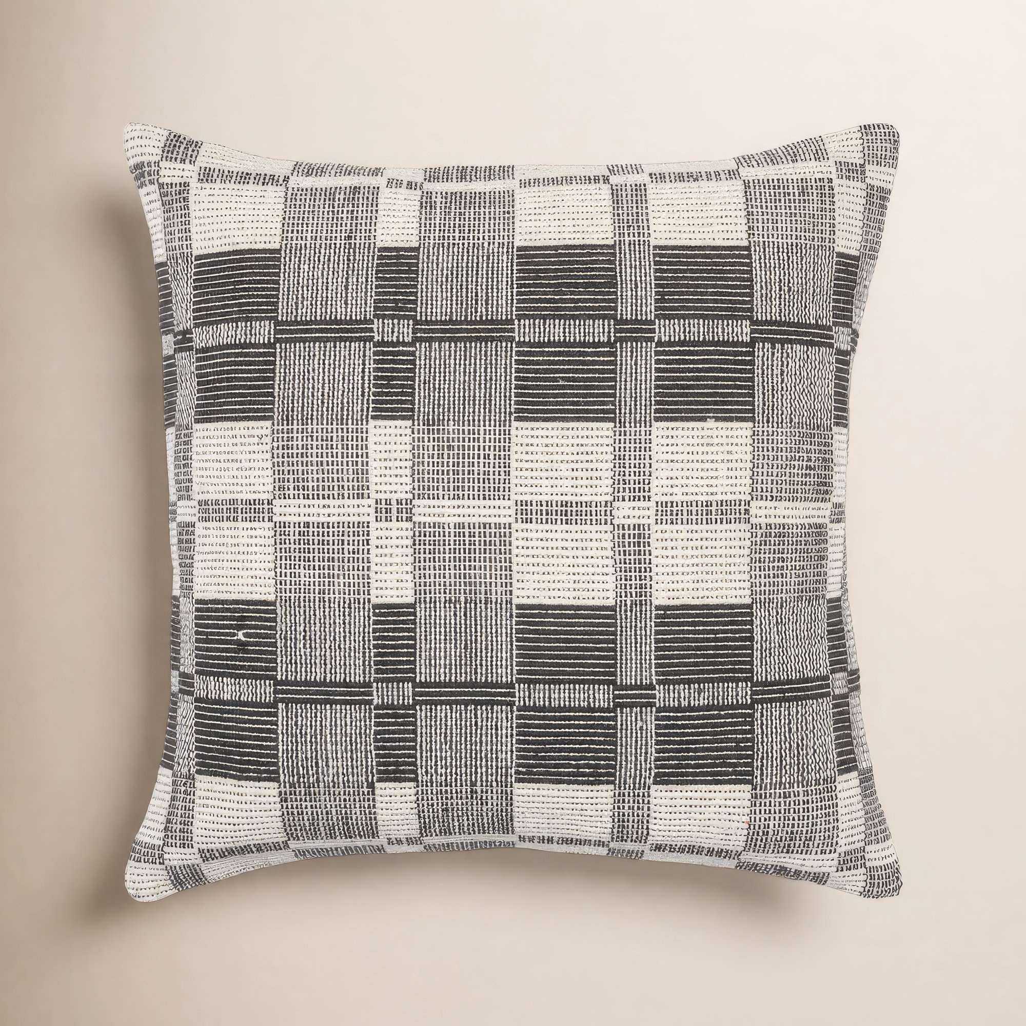 Milana Embroidered Throw Pillow, Polyester/Polyfill
