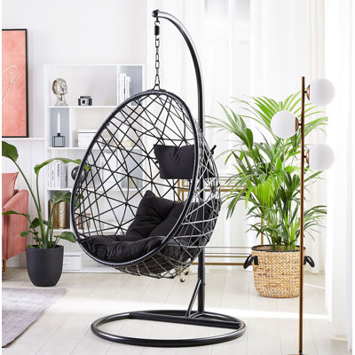 Rex Rattan Swing Chair with Stand