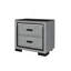 Table de chevet gris Isaiah-1800136741