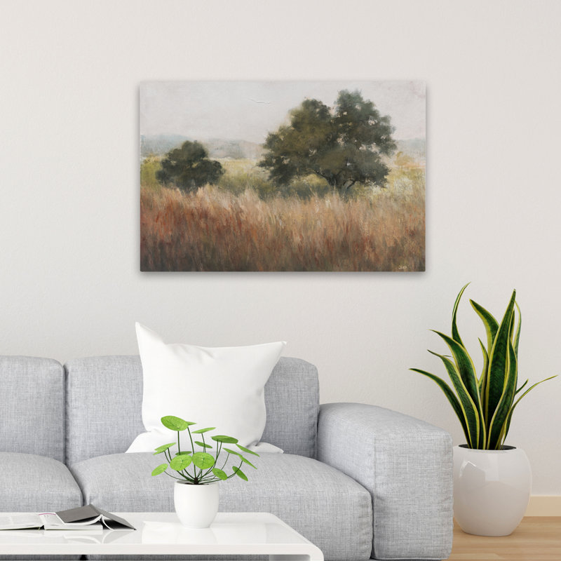 Art de traditions champêtre beige et brun, H 24 po x l 36 po