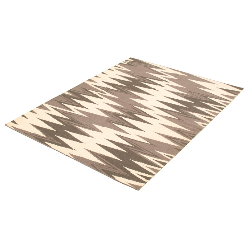 Wool Geometric Indoor Rug