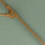 Parasol en bois de teck 7,5 pi-557198563