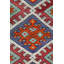 Tapis unique de 6 pi 5 po x 9 pi 1 po orange / saumon / bleu Jijim