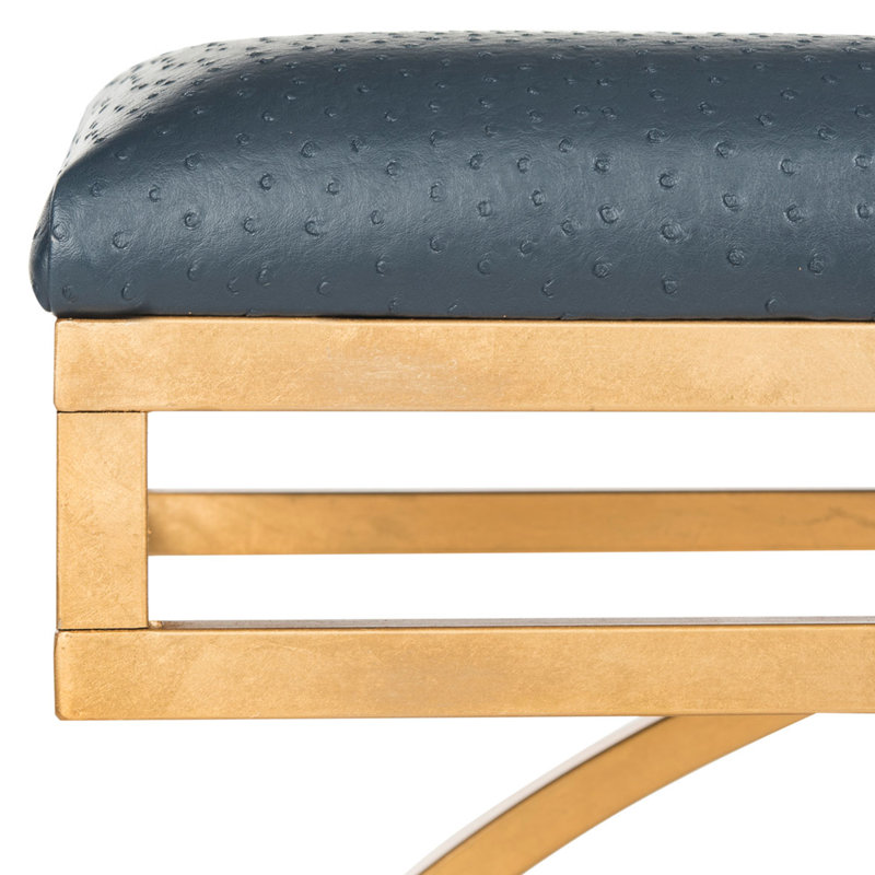 Brooklyn-Lee Moon Arc Bench, Blue/Gold