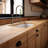 4'' W x 24.75'' L Wood Backsplash, Self-Drilling Installation-110730890