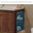 Light luxury retro bathroom cabinet