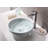 Cadence Decor White Circular Vessel Bathroom Sink