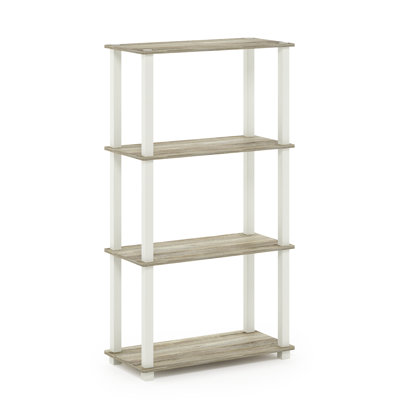 Johnston 43.7" H x 23.6" W Plastic Etagere Bookcase