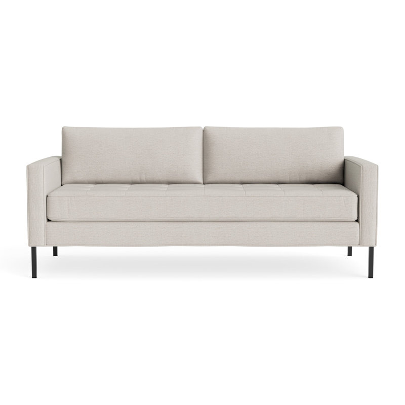 MTO - Paramount Sofa Metal Legs, 32" H x 80" W x 34" D, Sylvan Bone