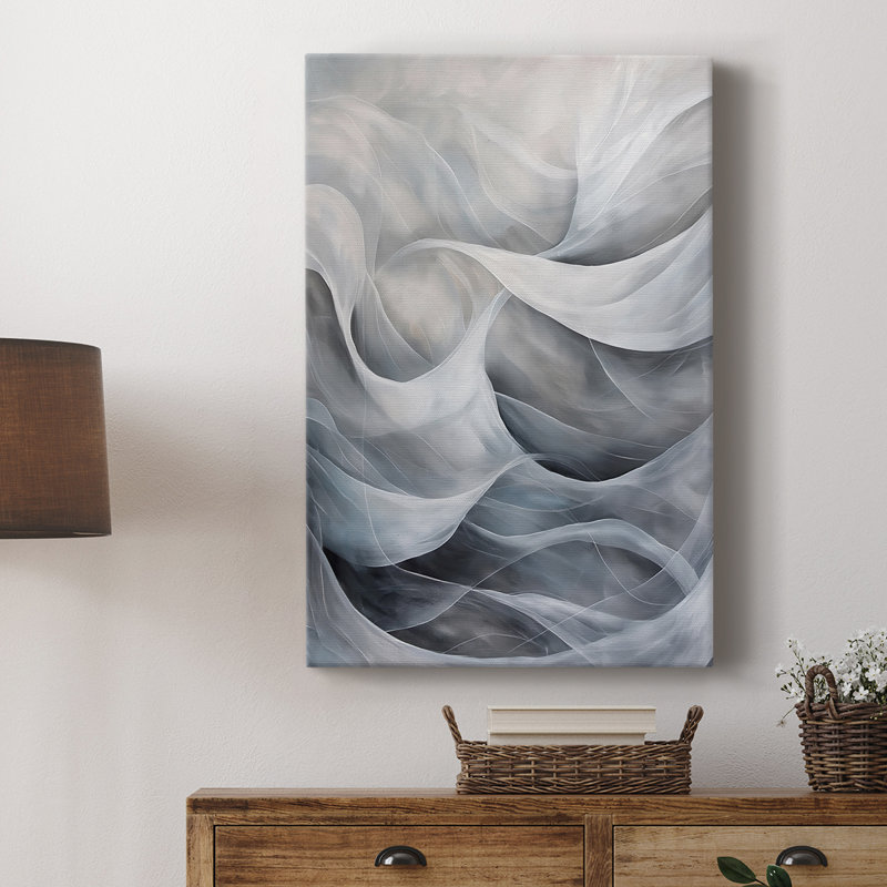 ABSTRACT Series CDLxxIV - Cavas de galerie sur mesure, H 18 po x l 12 po