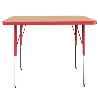 Rectangle T-Mould Adjustable Height Activity Table