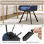  Fauteuil d'appoint pivotant en chenille fleur-1175392700
