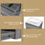 Meuble-lavabo simple mural 23,4 po Petronille