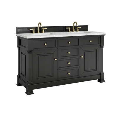 Brookfield 60" Double Vanity W/FreePower Wireless Charger
