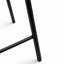 Tabouret de comptoir en plastique AGata, noir-423887932