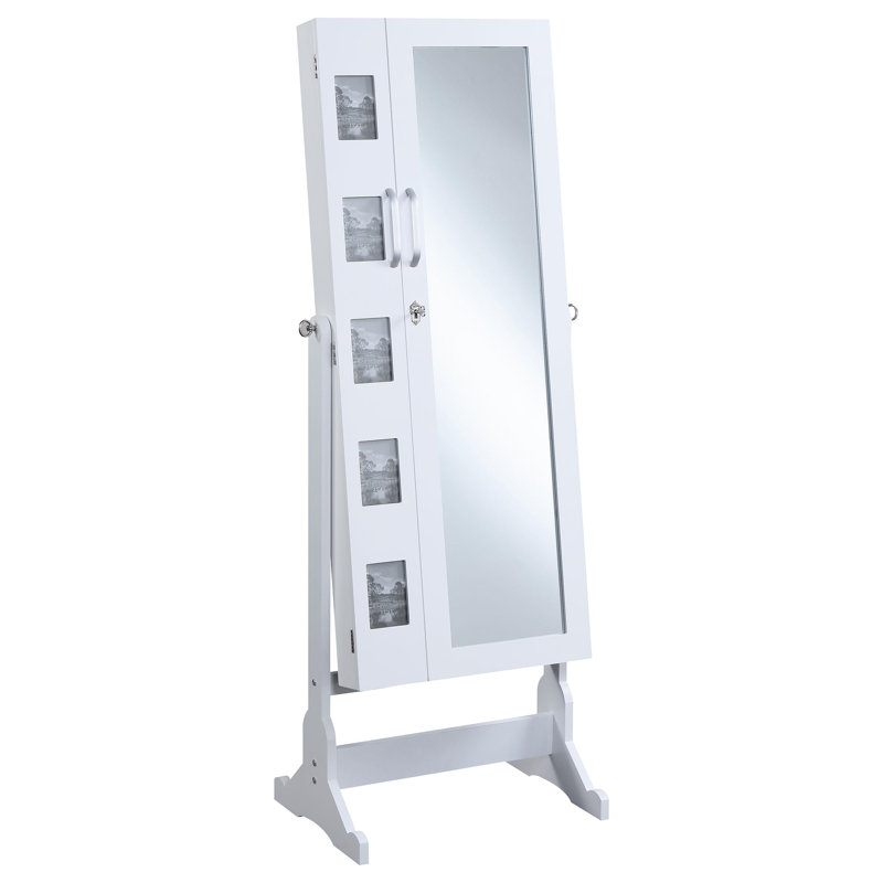 Armoire à bijoux avec miroir
