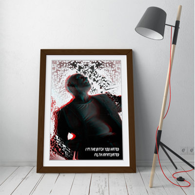 The Prodigy Keith Flint 1 Piece Single Picture Frame Wall Art on Canvas