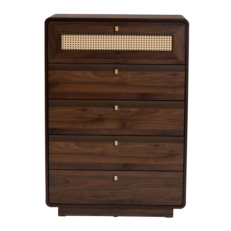 Commode 5 tiroirs Baxton Studio Jenibelle
