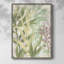 «Dreamy Tropical Leaves I», reproduction encadrée - bois massif-1082128097