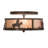 Zermeno Glass Semi Flush Mount
