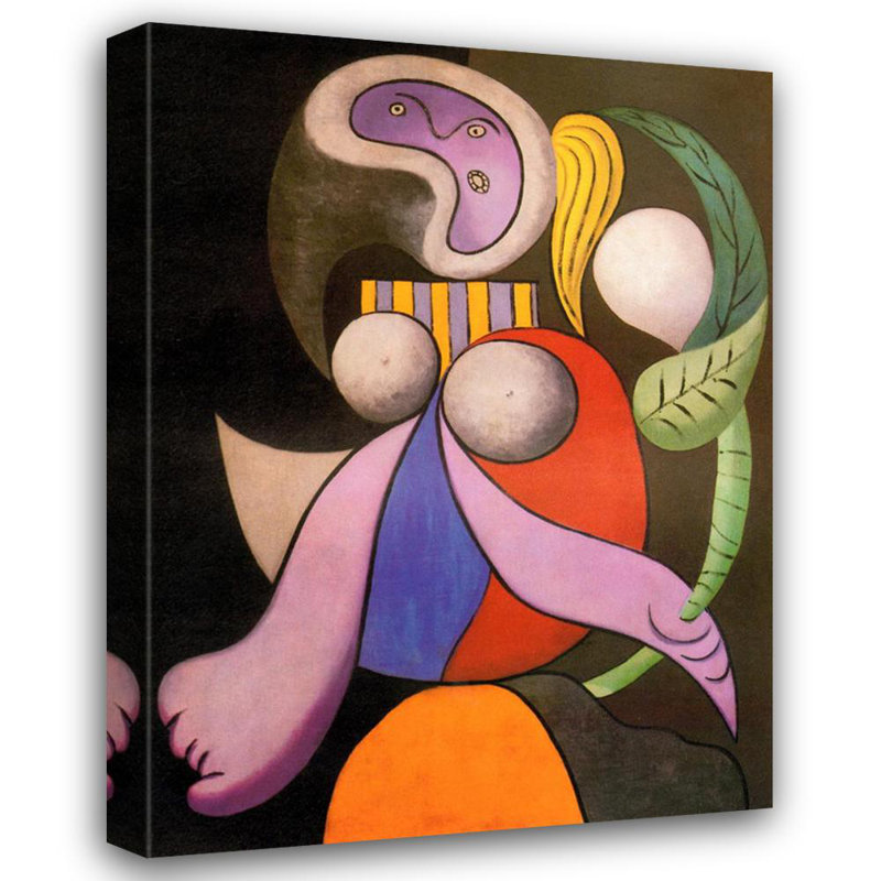 Femme à la fleur 1932 ISI-EY279, H 37 po x l 28 po