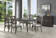 Norton 6 - Person Extendable Four Leg Dining Set